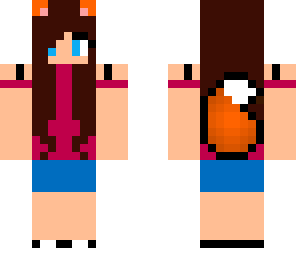 fox tailed girl