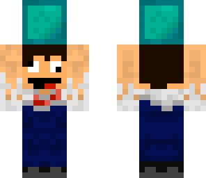 thebacon8r carrying a diamond block