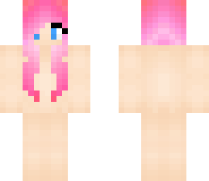 pink hair skin base
