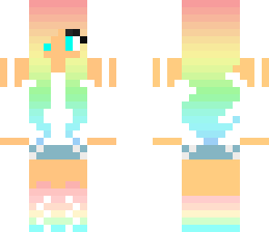 rainbow girl