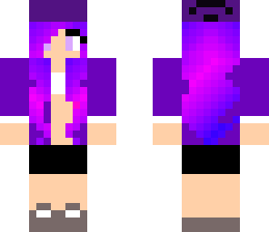 purple girl