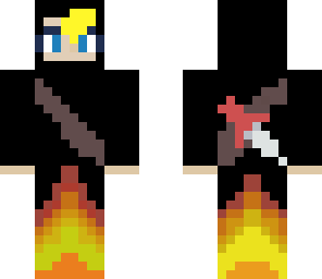 flame ninja girl