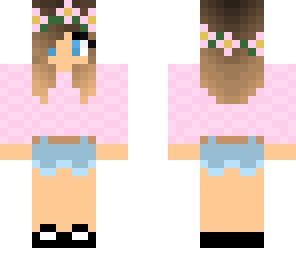 edit of spring girl