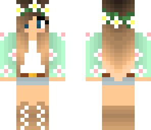 minty summer girl