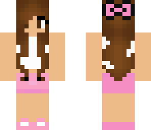 pink summer girl