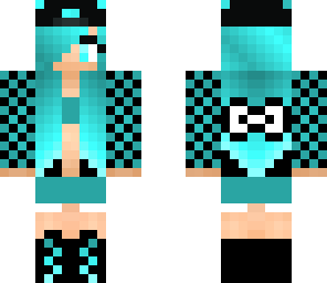 another blue hair girl