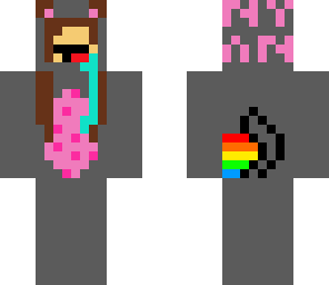 derpy nyan cat girl