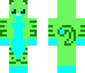 green blue kitty