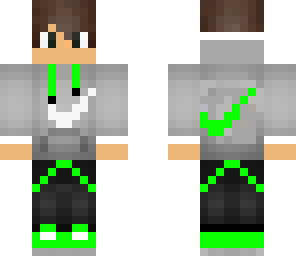 fix of green nike hoodie boy