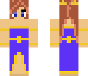 two ponytails