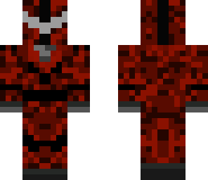 evil power armor red