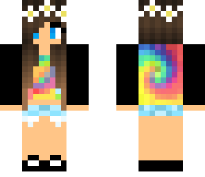 tie dye girl