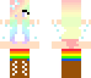 rainbow girl