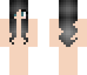 black hair skin base