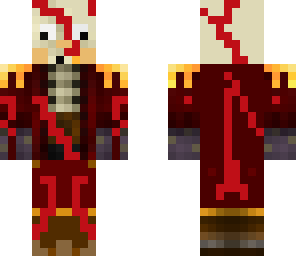 crazy skull loving pirate