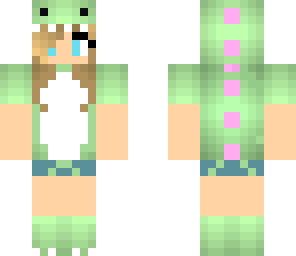 dino  girl skin edit by mrfuchshd