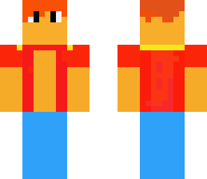 red head kid skin