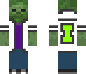 zombie with toxica jacket