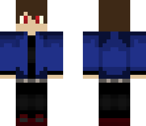 blue jacket