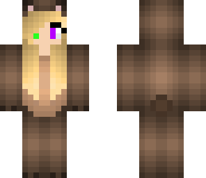 bear onesie girl