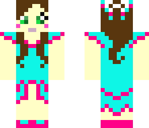 custom pink and blue supergirlygamer