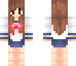 anime school girl