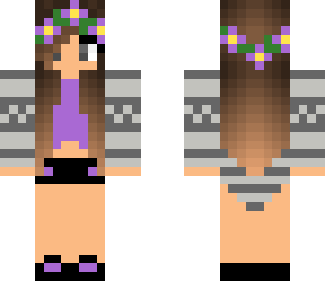 cute sweater purple version