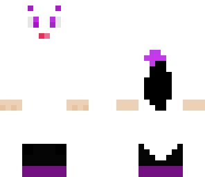 ender kitty in ghost costume