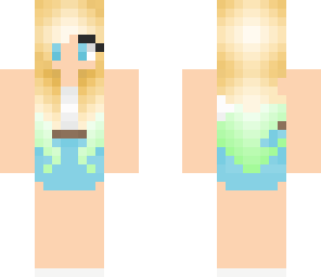 blue summer dress