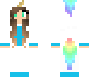 rainbow unicorn girl