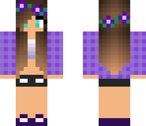 purple flowers