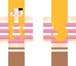 pink stripe dress