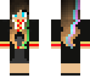rainbow gryffindor girl