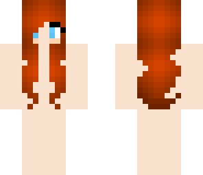redhead hair base wavy hair