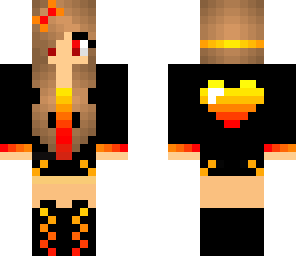 flame girl