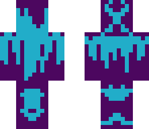turquoise and purple abstract