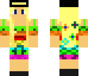 rainbow cute girl