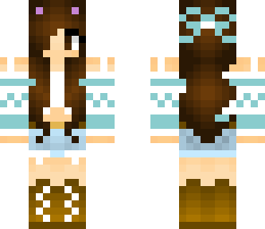 summer cat girl
