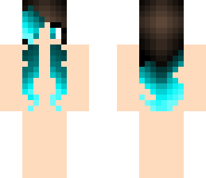 blue hair skin base