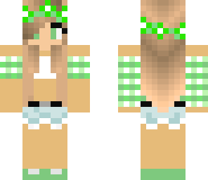 plaid bathing suit