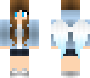 wolf angel girl edit