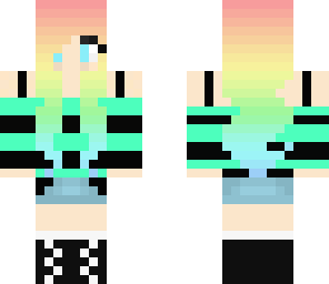 rainbow girl