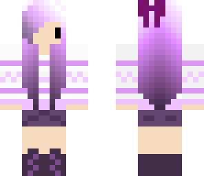 purple chibi