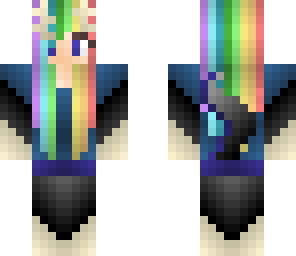 rainbow girl