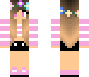 pink summer girl