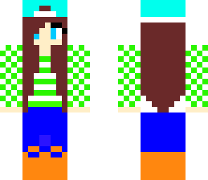colorful girl