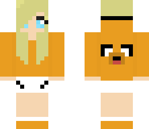 adventure time jake hoodie girl