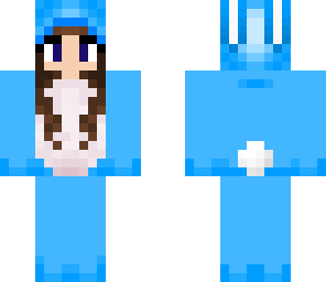 blue bunny girl