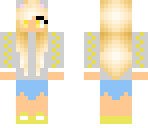 blonde wolf girl