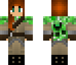 creeper attack girl